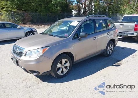 2015 Subaru Forester 2.5I из США, поврежденный, VIN JF2SJABC1FH830436